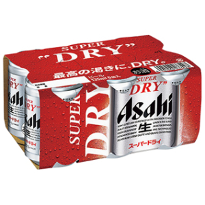 アサヒビール スーパードライ　ミニ（６缶パック） １３５ｍｌ&times;６