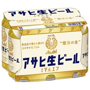 アサヒ アサヒ生ビール ３５０ｍｌ&times;６缶入