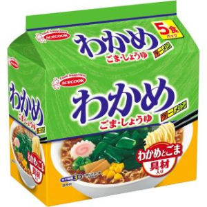 エースコック　わかめラーメン（袋） ５食