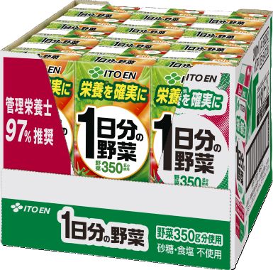 伊藤園 １日分の野菜（ケース） ２００ｍｌ&times;１２
