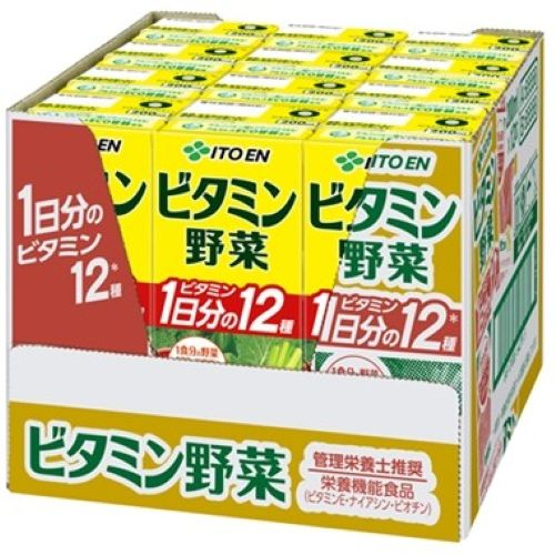伊藤園 ビタミン野菜　ケース ２００ｍｌｘ１２