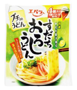 エバラ プチッとうどん　すだちおろし ２２ｇ&times;４
