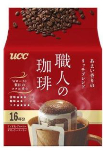 ＵＣＣ　職人の珈琲ドリップリッチブレンド