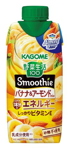 カゴメ Ｓｍｏｏｔｈｉｅバナナアーモンド ３３０ｍｌ