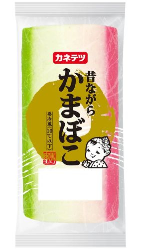 カネテツデリカフーズ 昔ながらかまぼこ　三色 ８０ｇ
