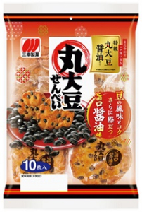 三幸製菓　丸大豆せんべい旨口醤油味 １０枚入り