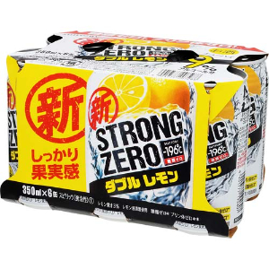 サントリー －１９６℃ストロングゼロダブルレモンパック ３５０ｍｌ&times;６本パック