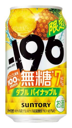 サントリー ー１９６無糖Ｗパイン ３５０ｍｌ