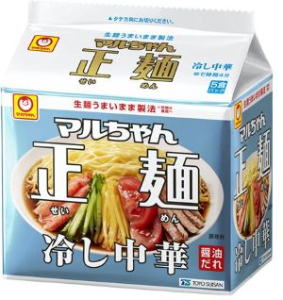 東洋水産　マルちゃん正麺　冷し中華 ５食