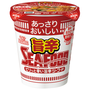 日清食品 あっさりカップヌードル　旨辛シーフード １食