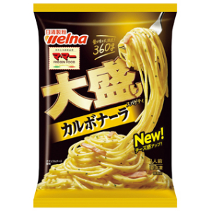 日清製粉 ママ―大盛りスパゲティ　カルボナーラ １人前