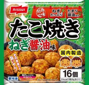 ニッスイ たこ焼きねぎ醤油味 １６個