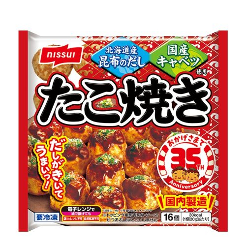 ニッスイ だしのうまみたこ焼き １６コ