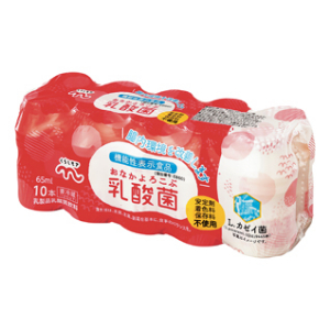 くらしモア おなかよろこぶ乳酸菌 ６５ｍｌｘ１０