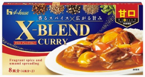 ハウス食品 クロスブレンドカレー　甘口 １４０ｇ