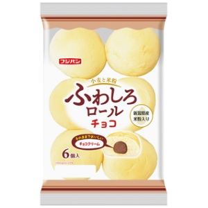 フジパン ふわしろロール　チョコ ６コ入