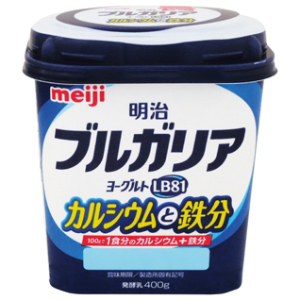明治 ブルガリアヨーグルト　カルシウムと鉄分 ４００ｇ
