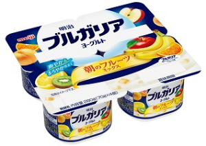 明治 ブルガリア　朝のフルーツミックス ７０ｇｘ４