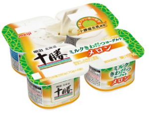 明治 ミルクきわだつヨーグルト　メロン ７０ｇ&times;４