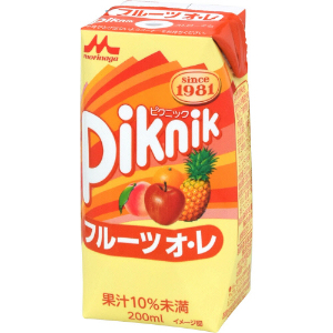 森永乳業 ピクニック　フルーツ ２００ｍｌ