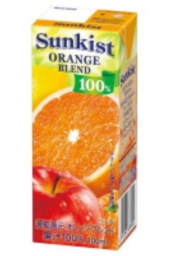 森永乳業 サンキスト１００％　オレンジブレンド ２００ｍｌ