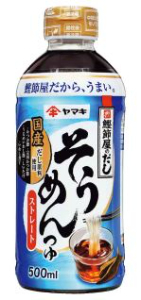 ヤマキ ストレートそうめんつゆ ５００ｍｌ