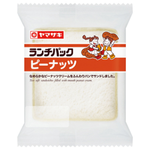 ヤマザキ ランチパック　ピーナツ ２コ