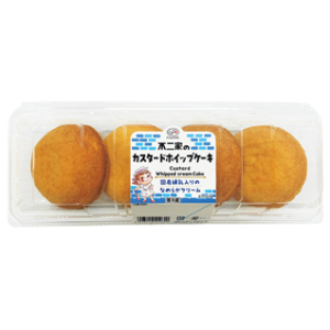 ヤマザキ 不二家のカスタードホイップケーキ ４コ入