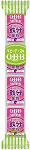 ＱＢＢ チーズで鉄分ベビーチーズ ５４ｇ