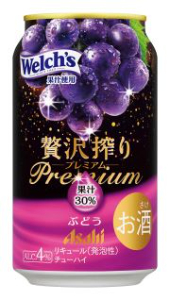 アサヒビール 贅沢搾りプレミアムぶどう ３５０ｍｌ