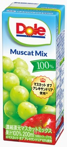 雪印メグミルク ＤＯＬＥ　マスカット　１００％ ２００ｍｌ
