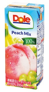 雪印メグミルク ＤＯＬＥ　ピーチフルーツ　１００％ ２００ｍｌ