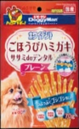 ドギーマン　ササミｄｅデンタル　プレーン ７０ｇ