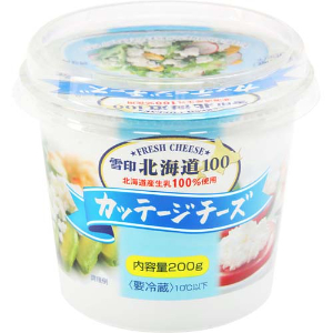 雪印メグミルク 北海道１００　カッテージチーズ ２００ｇ
