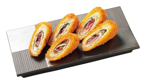 鶏の梅大葉巻きカツ（国産鶏むね肉使用 １パック
